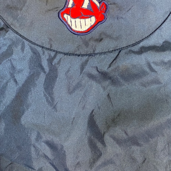 Vintage Fans Gear Cleveland Indians Windbreaker Size Large - Picture 3 of 5